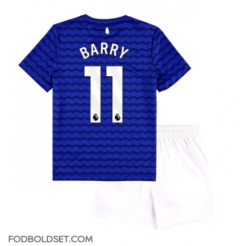 Everton Thierno Barry #11 Hjemme Trøje Børn 2025-26 Kortærmet (+ Korte bukser)